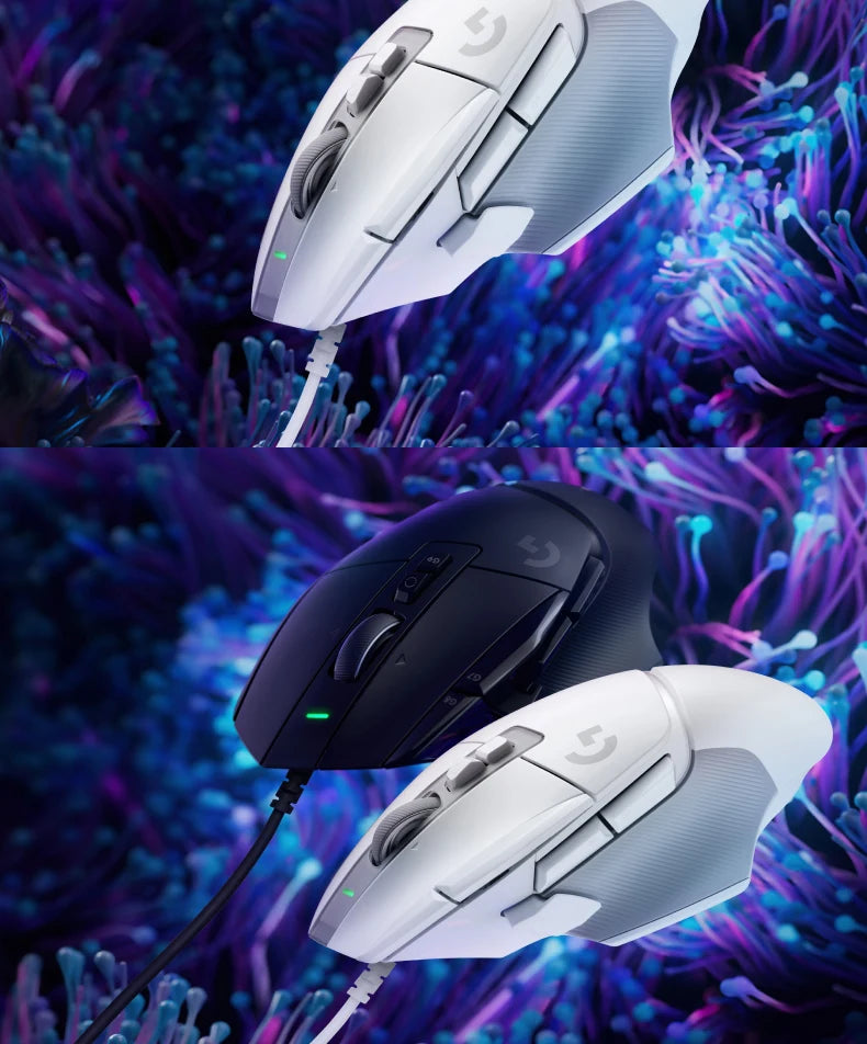 Logitech (G) G502 X Advanced Edition New Optical-mechanical Hybrid Micro HERO Engine Gaming Mouse