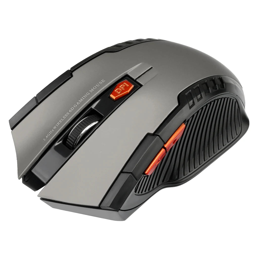 2.4G Wireless Mouse 1600DPI Optical Mouse Gamer for Computer 6 Buttons Wireless Mice with USB Receiver for PC Laptop Accessories