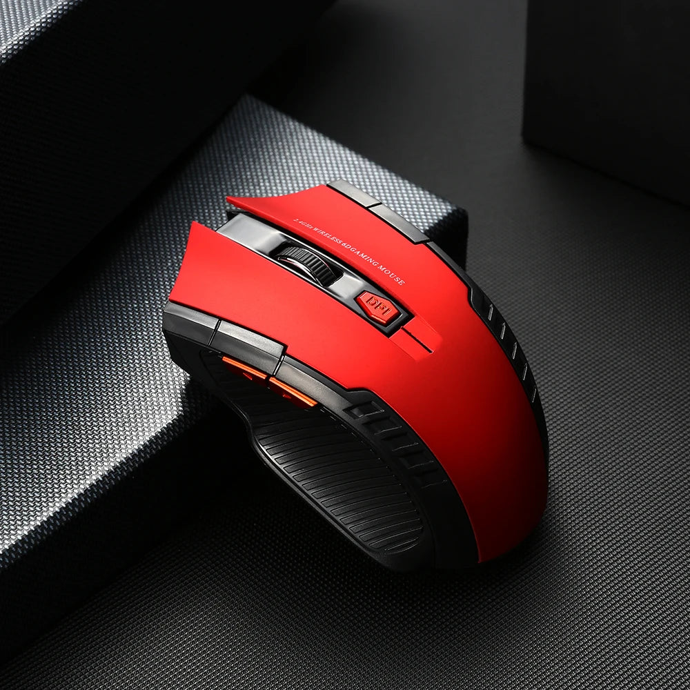 2.4G Wireless Mouse 1600DPI Optical Mouse Gamer for Computer 6 Buttons Wireless Mice with USB Receiver for PC Laptop Accessories